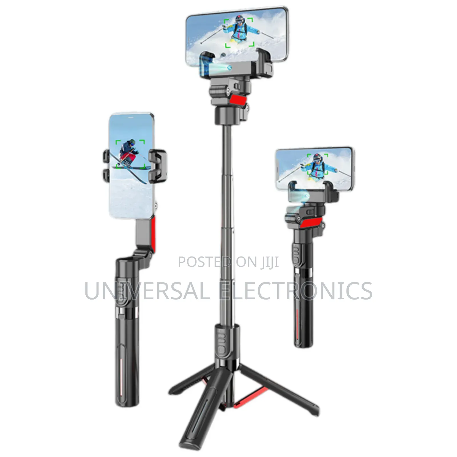 All-in-One Selfie Stick: Ai Tracking Stabilizer