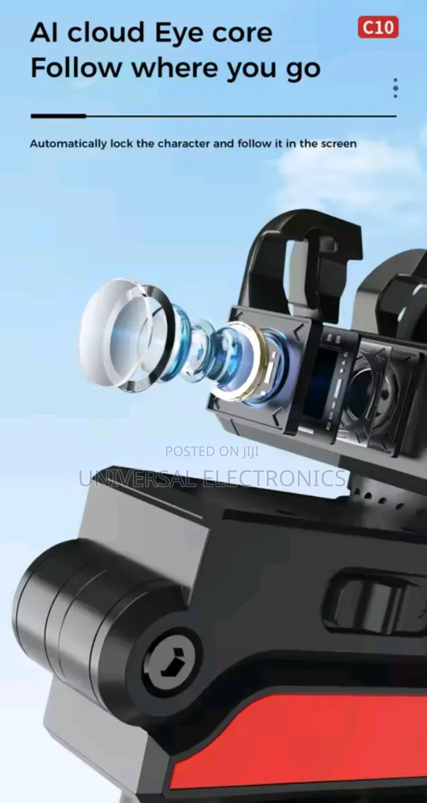 Ai Face Recognition Gimbal With Tripod-base 1.3 Metet