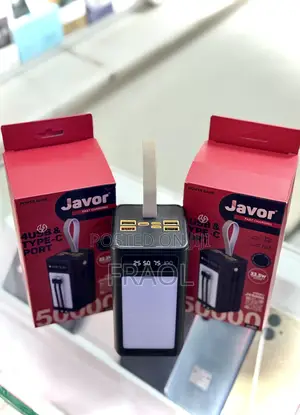 Javor Power Bank With 50,000mah