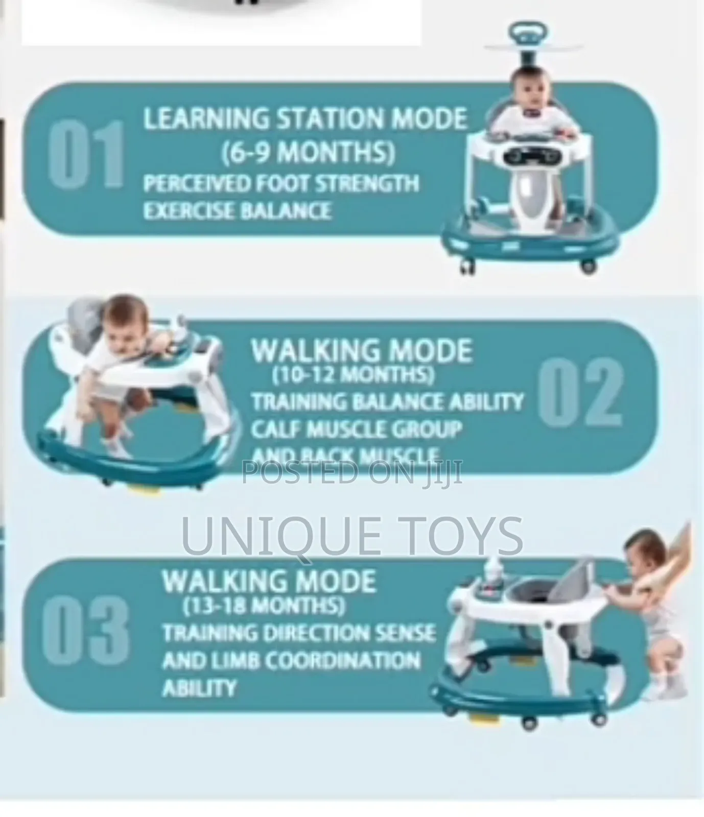 Multi-Functional Baby Wakers Ready, Set, Walk!