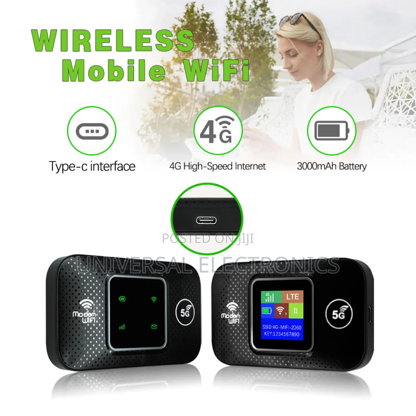 Smart Lte Wifi(Portable Modem for All Devices)