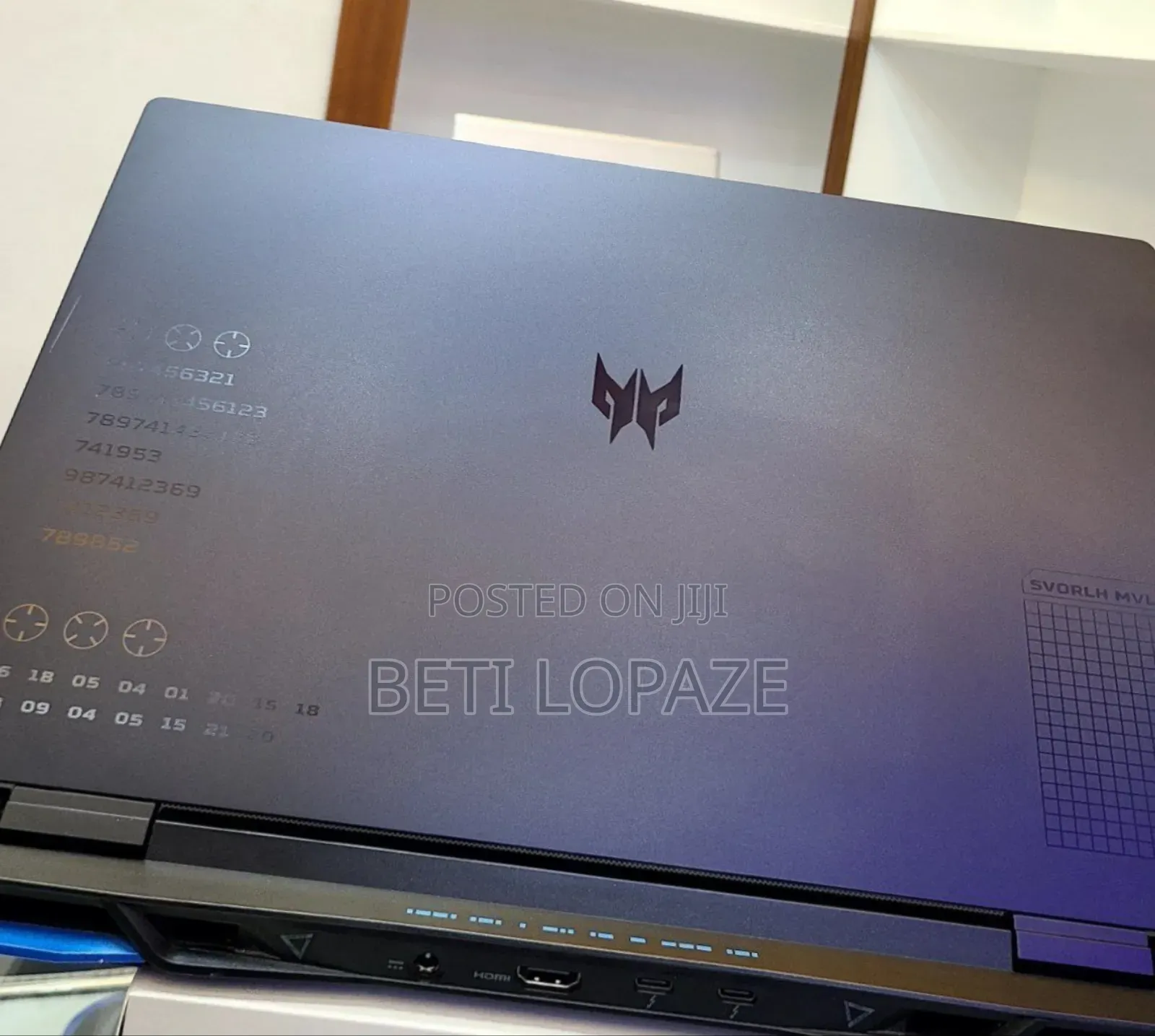 New Laptop Acer Predator Helios 300 16GB Intel Core I9 SSD 1T
