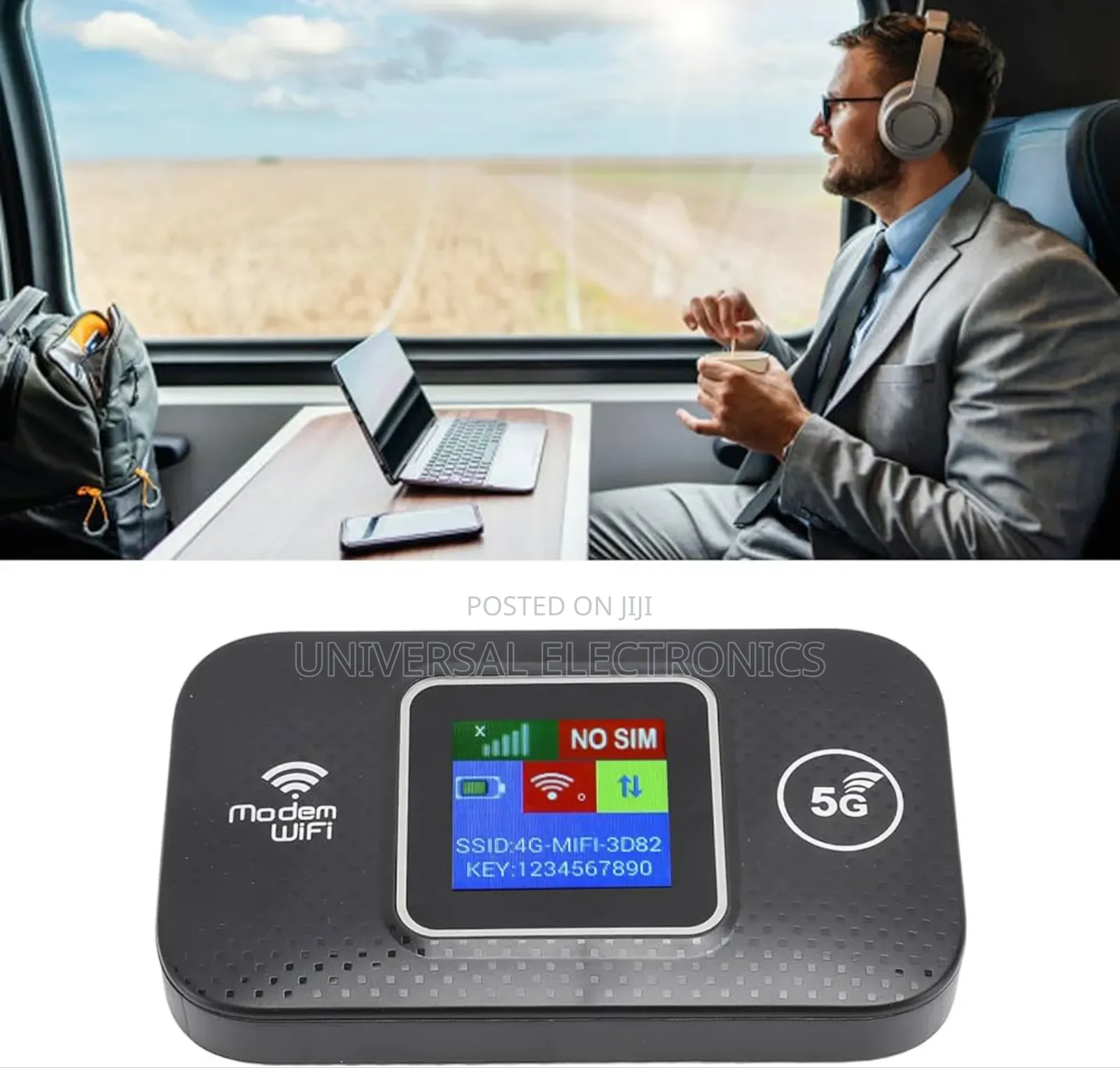 Long-Lasting Pocket Wifi – 4g/5g Speed