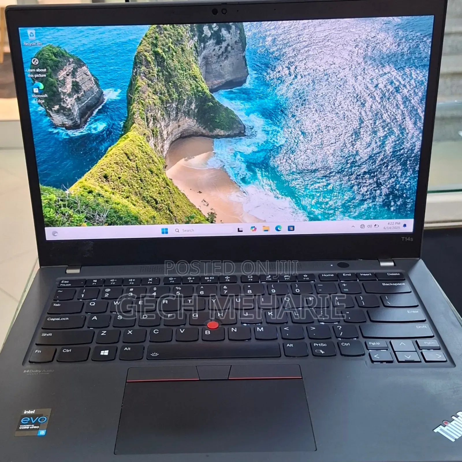 New Laptop Lenovo ThinkPad T14s G4 16GB Intel Core I5 SSD 512GB