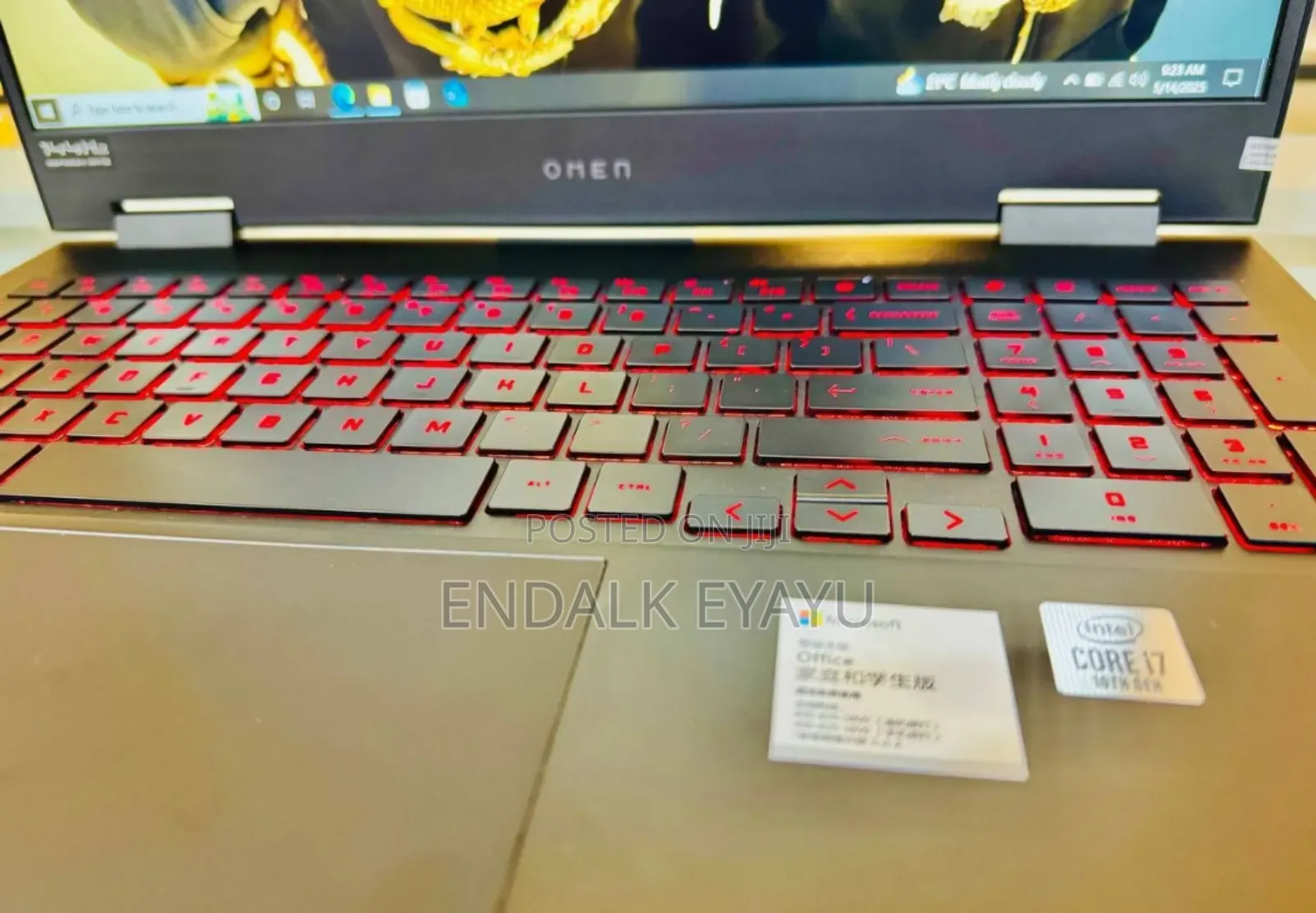 New Laptop HP Omen 15 16GB Intel Core I5 SSD 1T