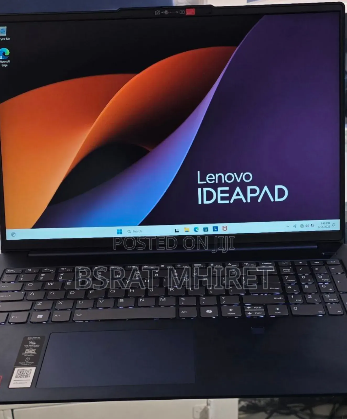 New Laptop Lenovo Ideapad 3 16GB AMD Ryzen 5 SSD 512GB
