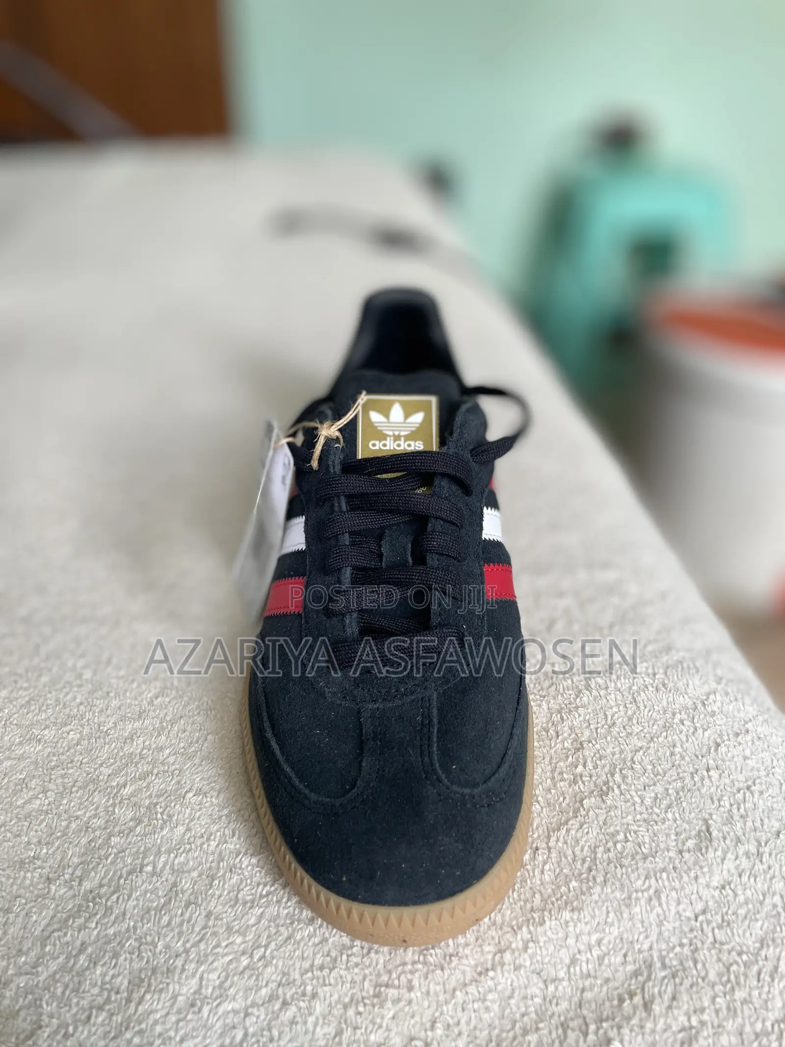 Adidas Samba Og Black Scarlet