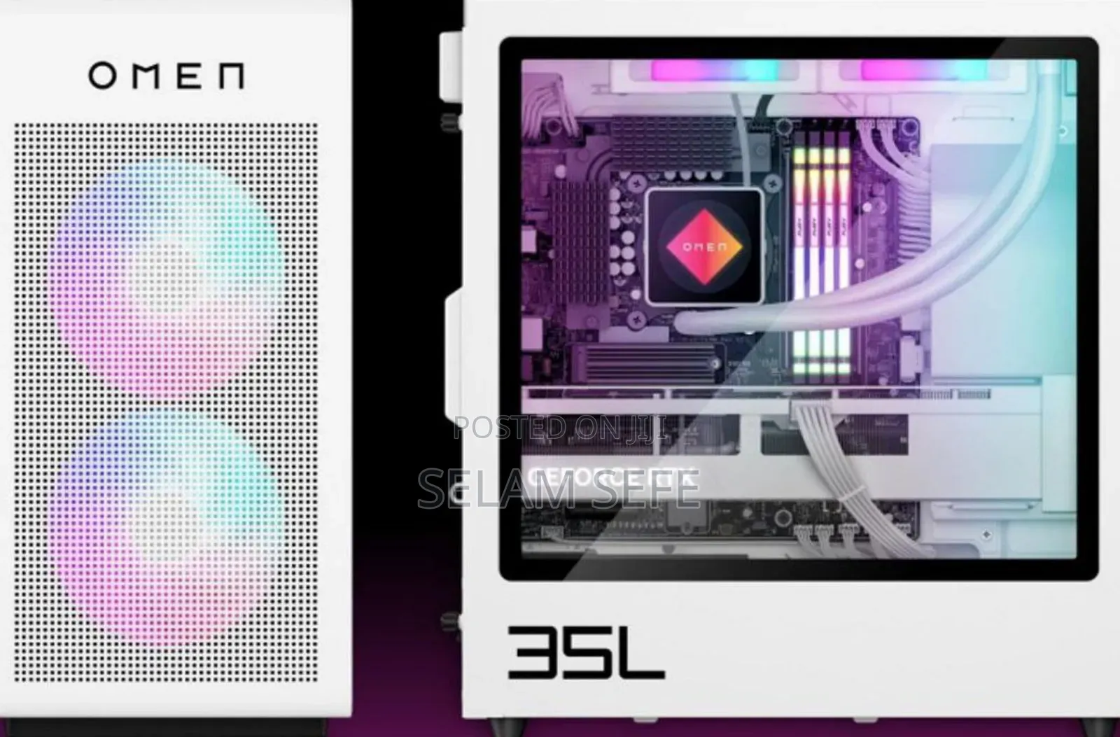 New Desktop Computer HP Omen 25L 32GB AMD Ryzen 7 SSD 1T