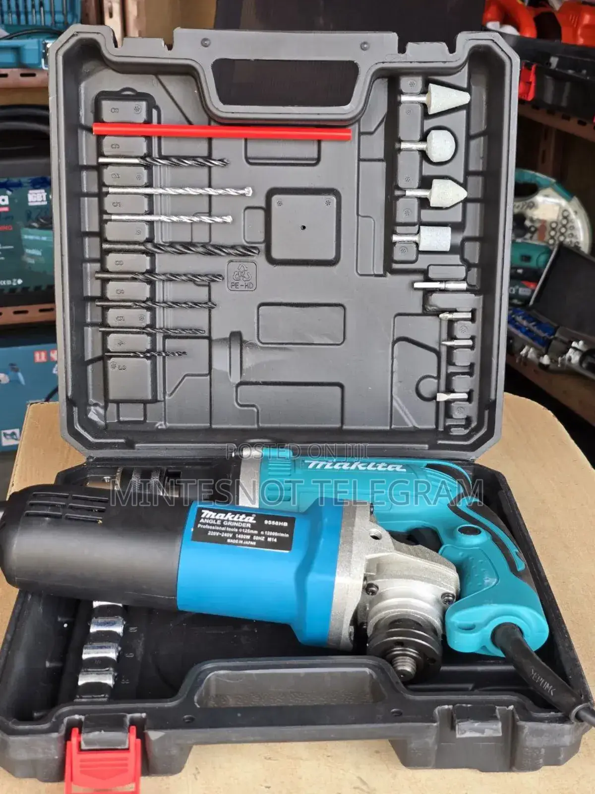 Grinder and Drill Combo Toolset