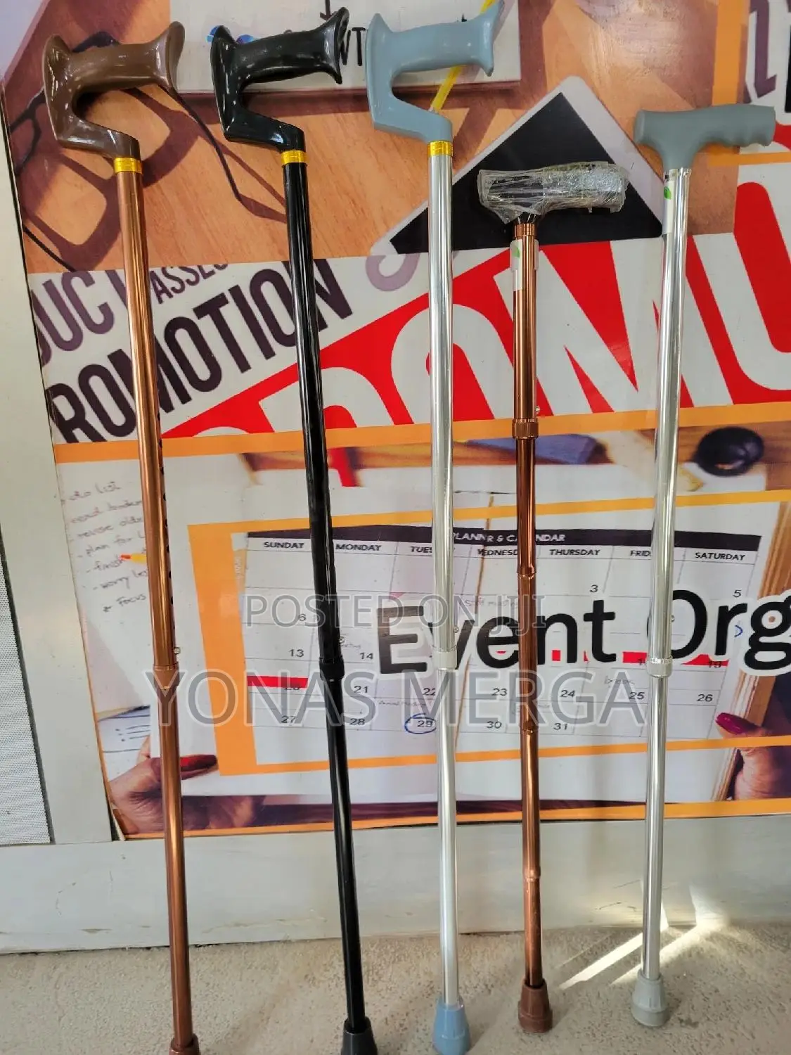 Walking Stick•発cane|Balance, Free Standing, Pivot Tip, Heavy