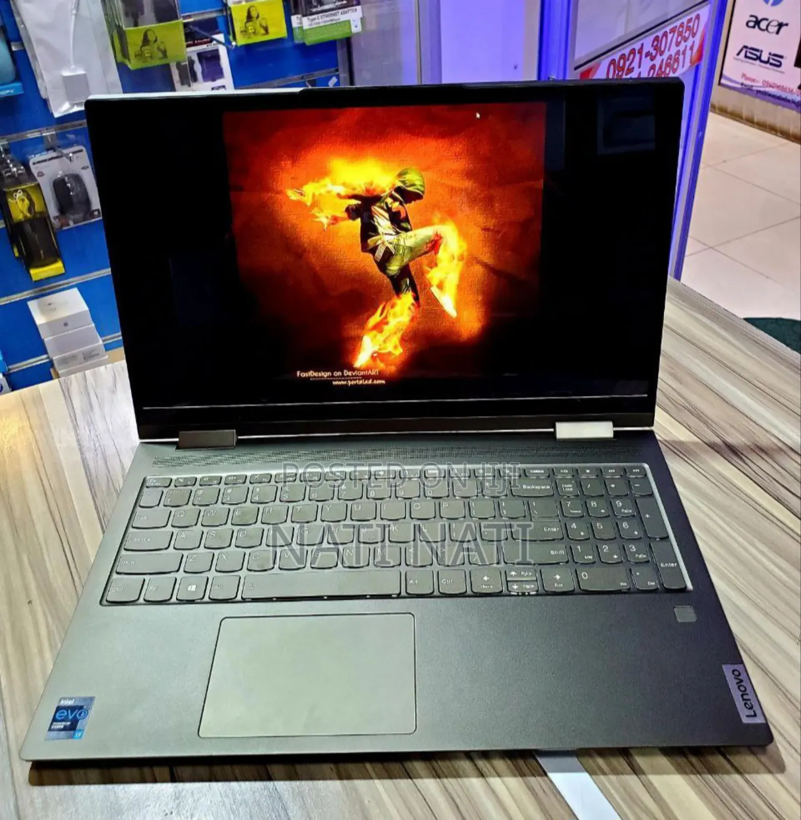 New Laptop Lenovo Yoga 7i 12GB Intel Core I7 SSD 512GB