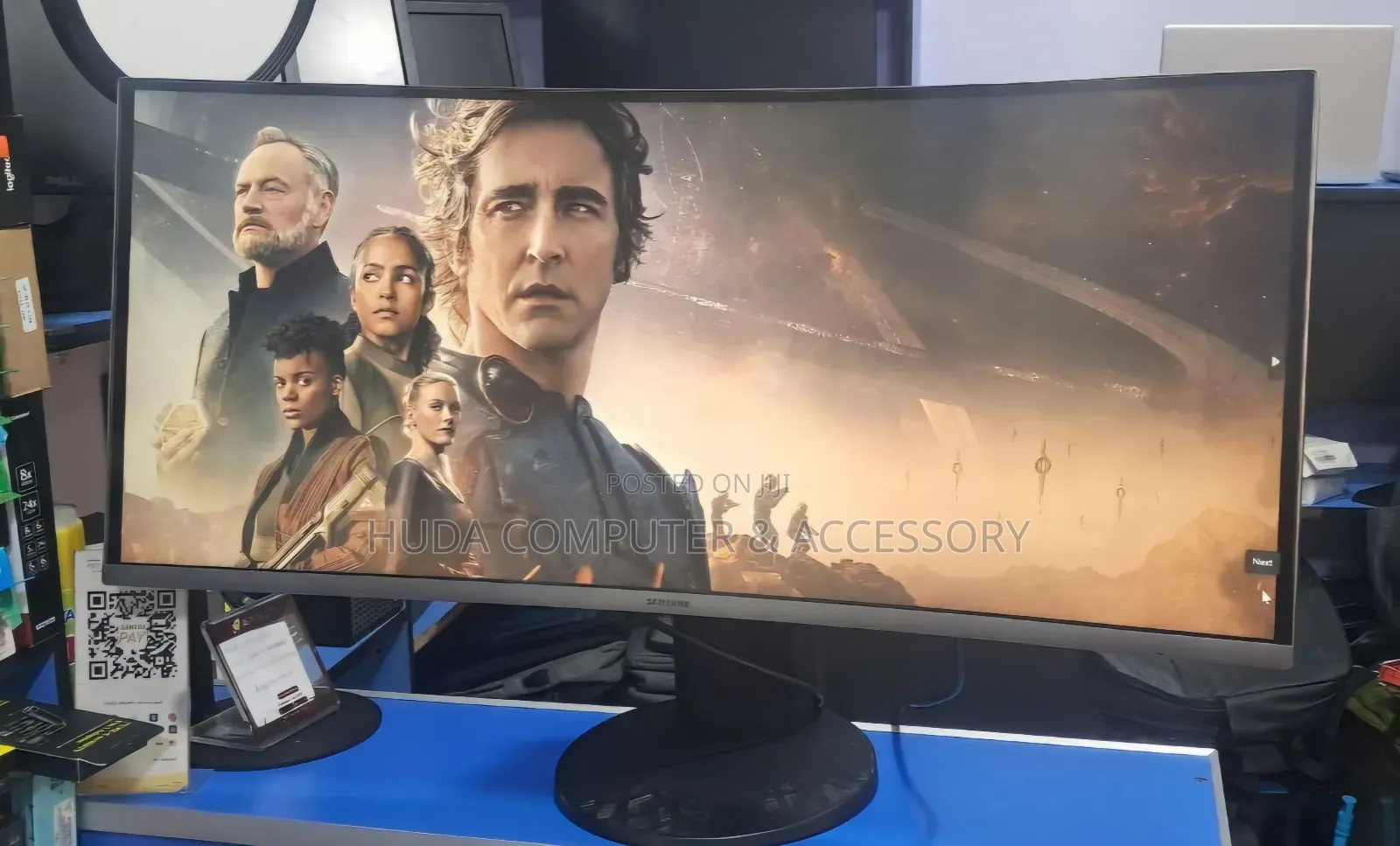 Samsung 34” Ultra-Wide WQHD Monitor – C34h890wjuxen