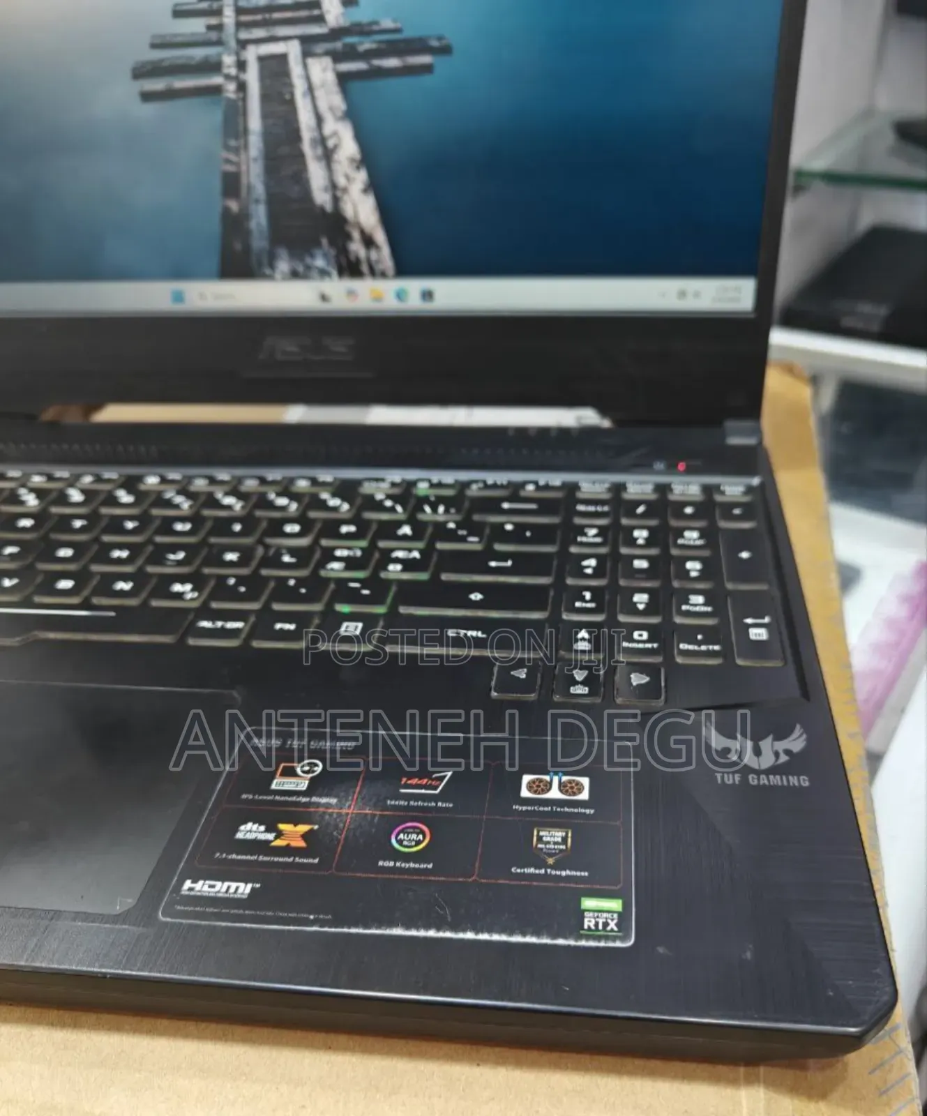 New Laptop Asus TUF Gaming A15 16GB AMD Ryzen 5 SSD 512GB