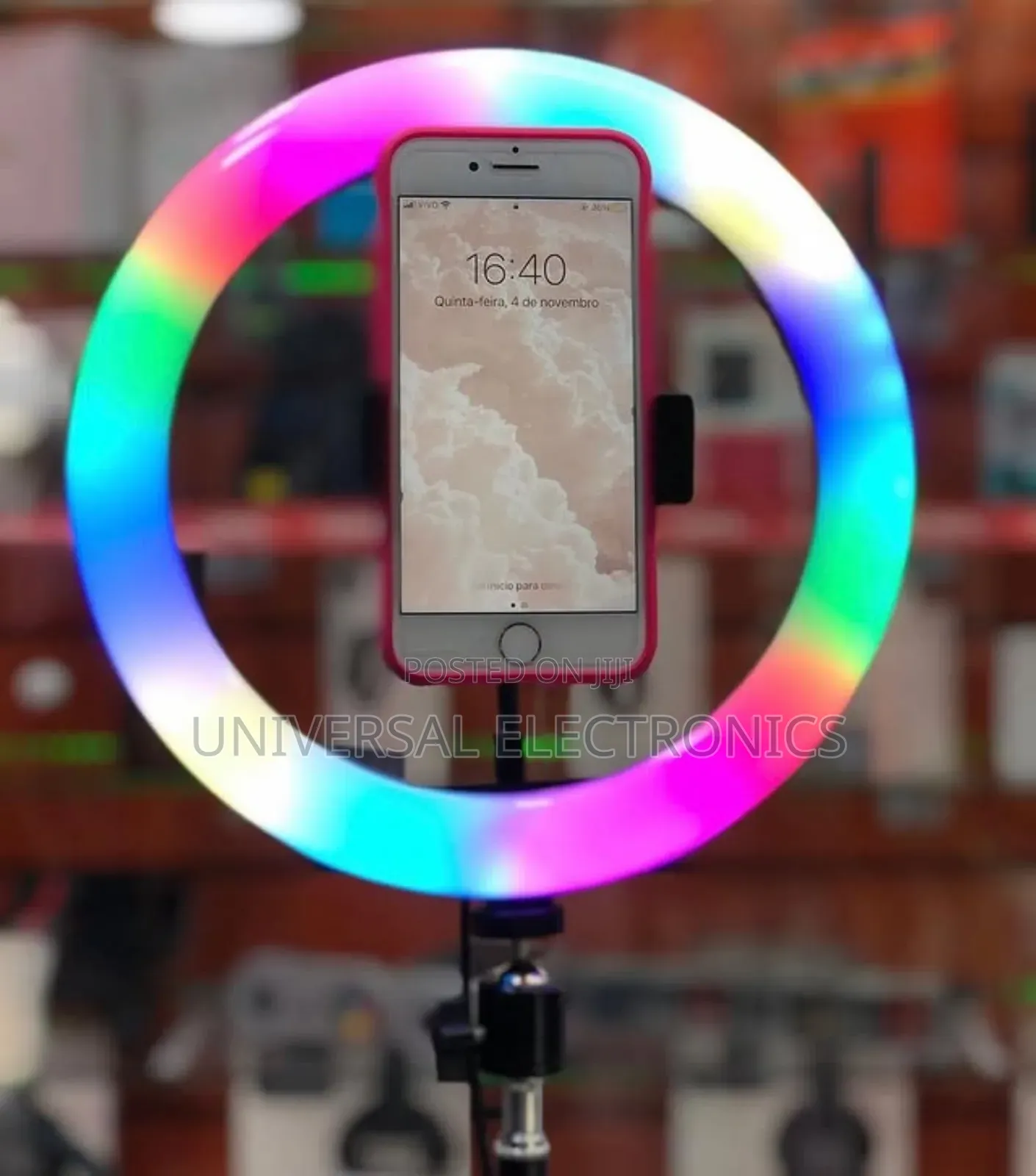 All-in-One RGB Ring Light – For Selfies, Vlogs Streaming