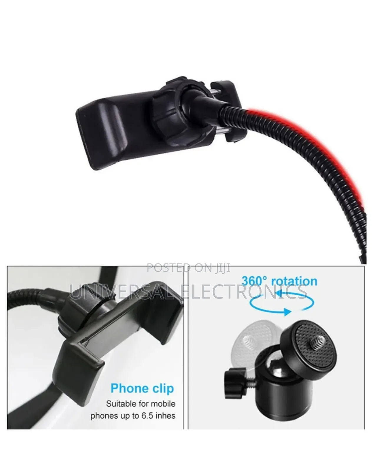 All-in-One RGB Ring Light – For Selfies, Vlogs Streaming