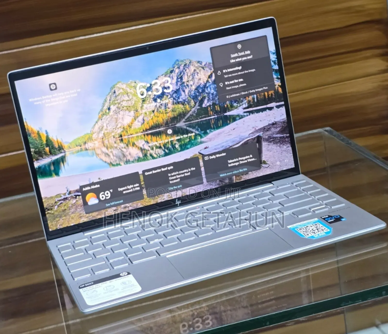 New Laptop HP Envy X360 8GB Intel Core I5 SSD 256GB