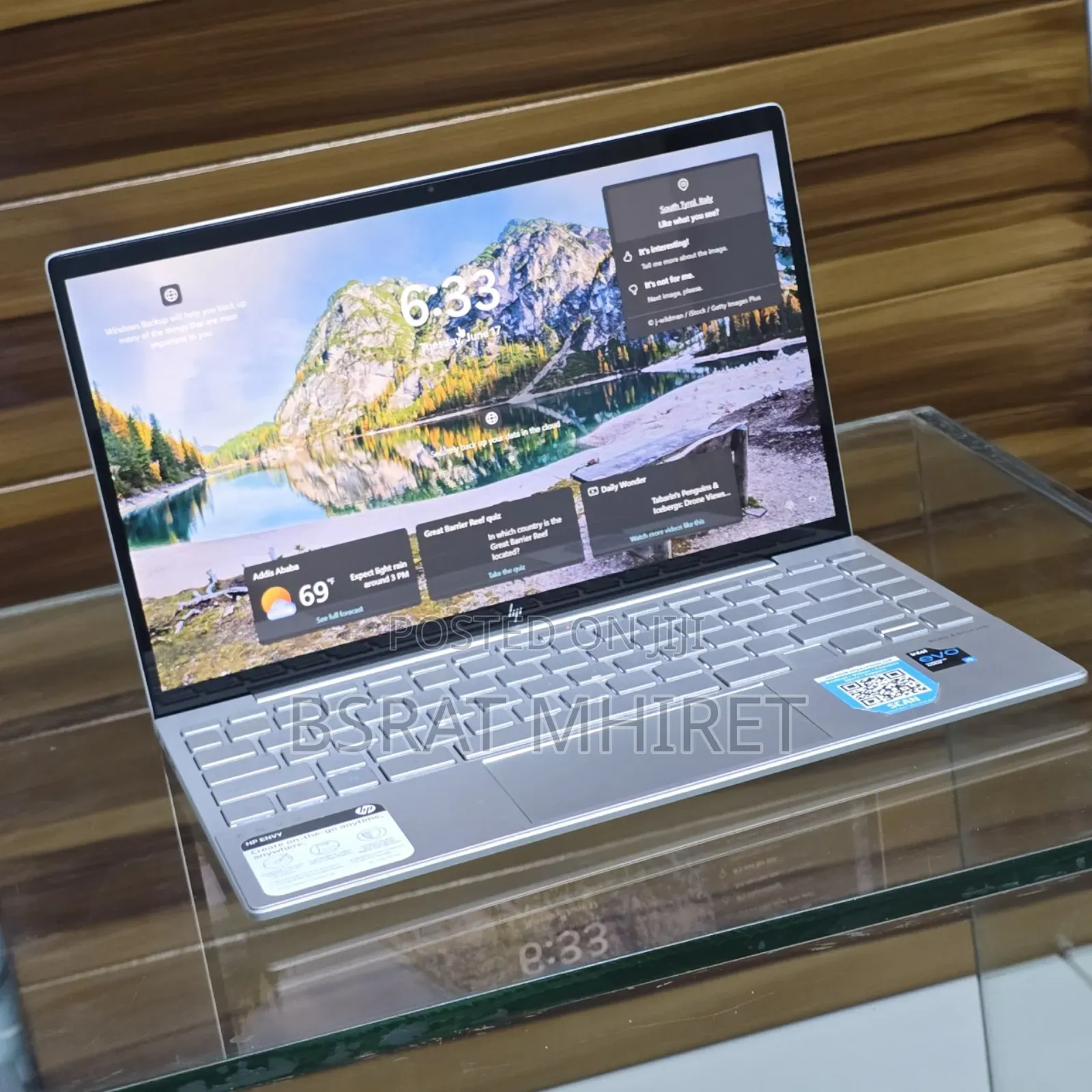 New Laptop HP Envy X360 8GB Intel Core I5 SSD 256GB