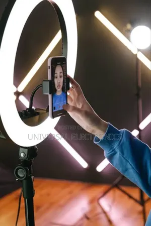 Professional RGB Ringlight– Adjustable, Bright Stylish