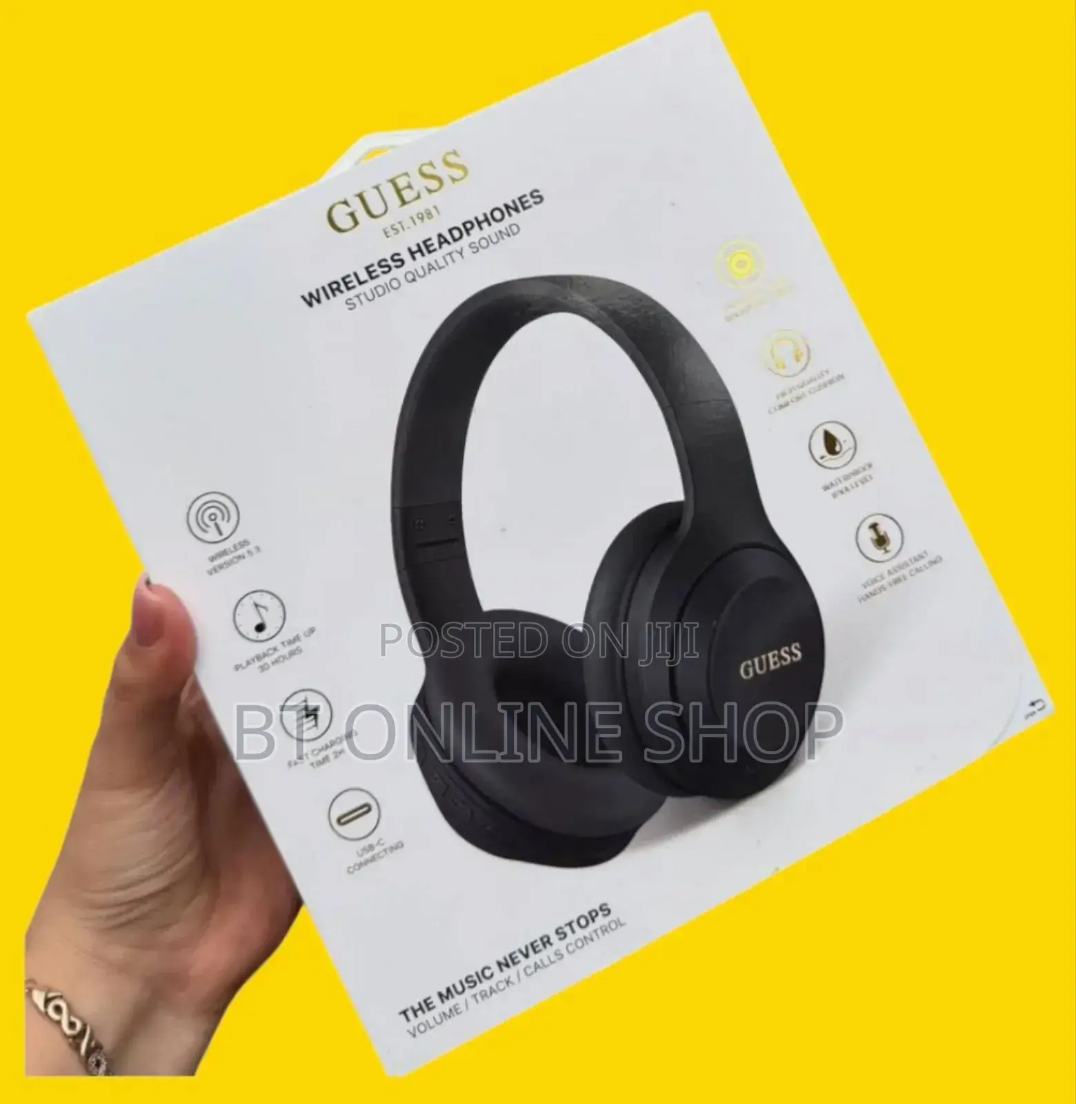 Guess Wireless Headphone High-Quality