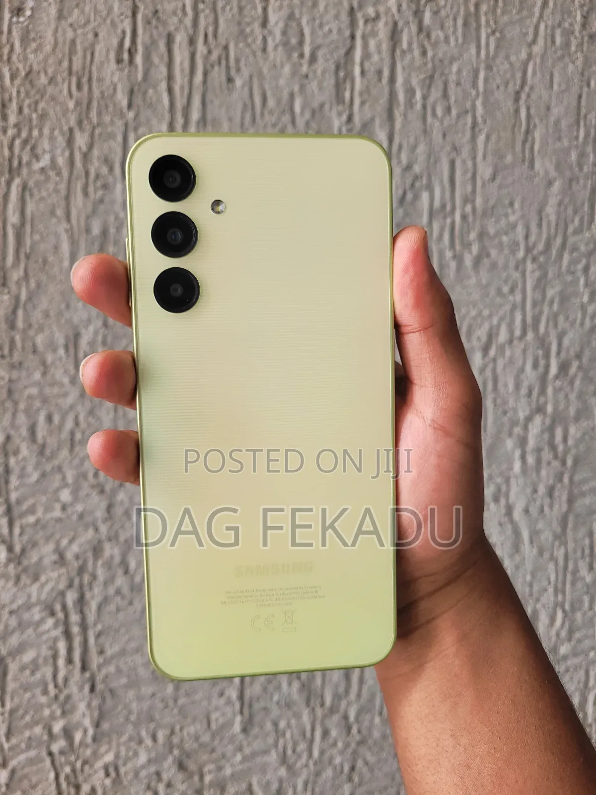 New Samsung Galaxy A25 128 GB Yellow