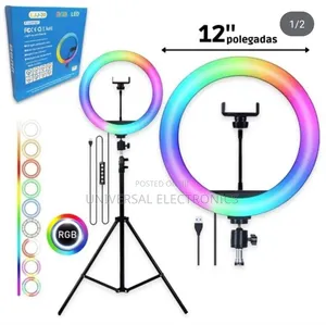 Orginal ሪንግ ላይት(Phone Holder + Tripod Stand Included)