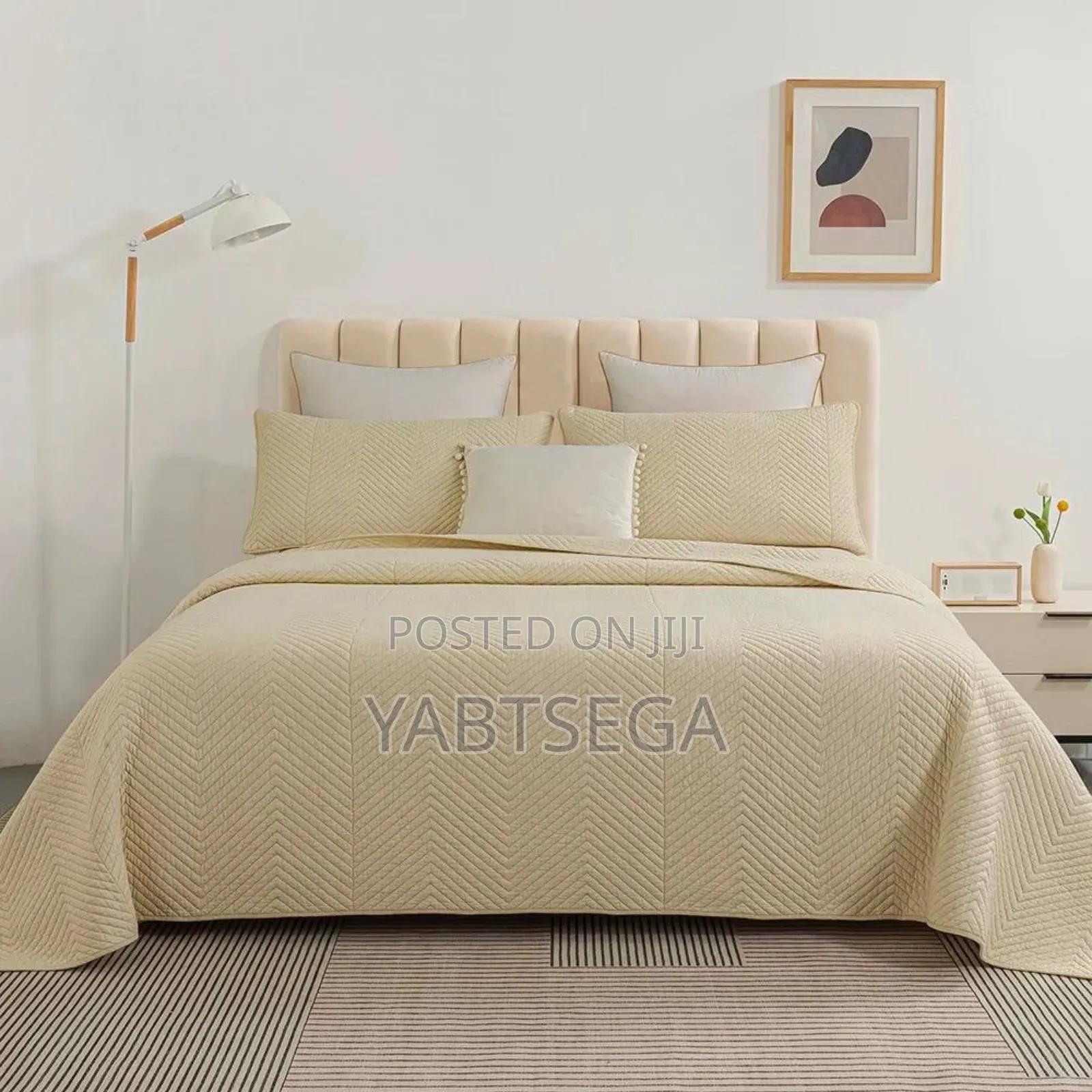 አዲስ አልጋ ልብሶችን አስገብተናል (Bed Spread)