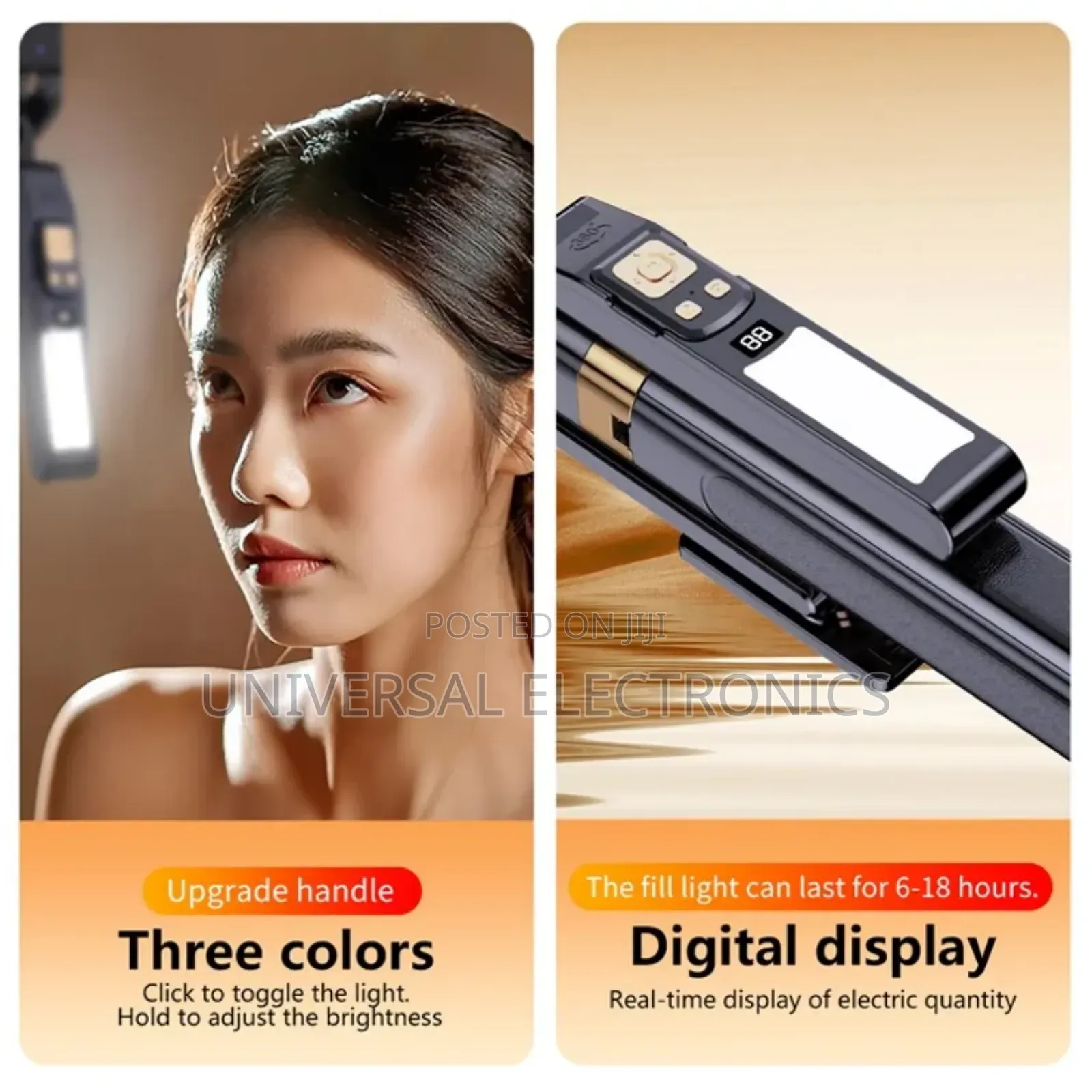 Long Reach Selfie Tripod – For Smartphones Action Cameras