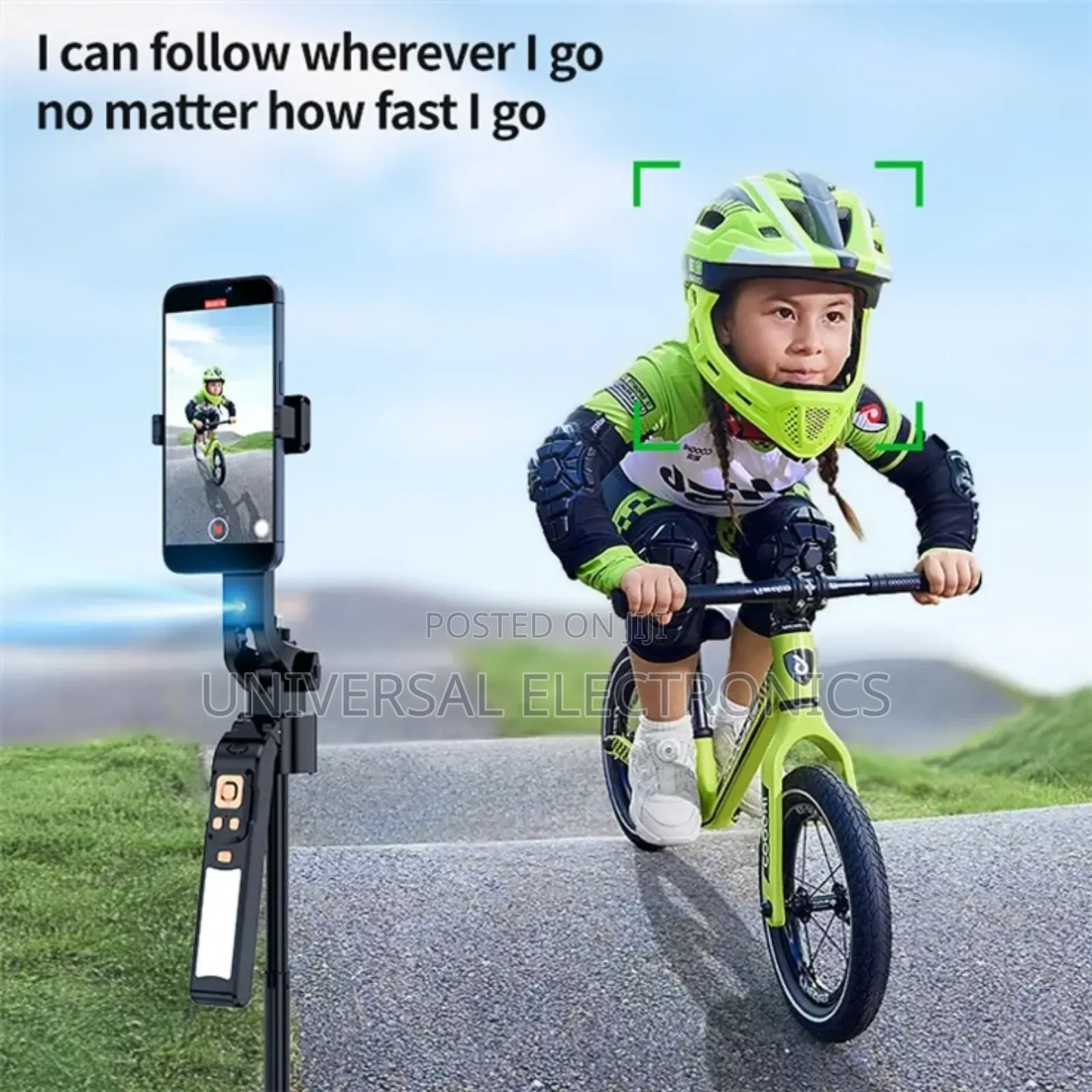 Long Reach Selfie Tripod – For Smartphones Action Cameras