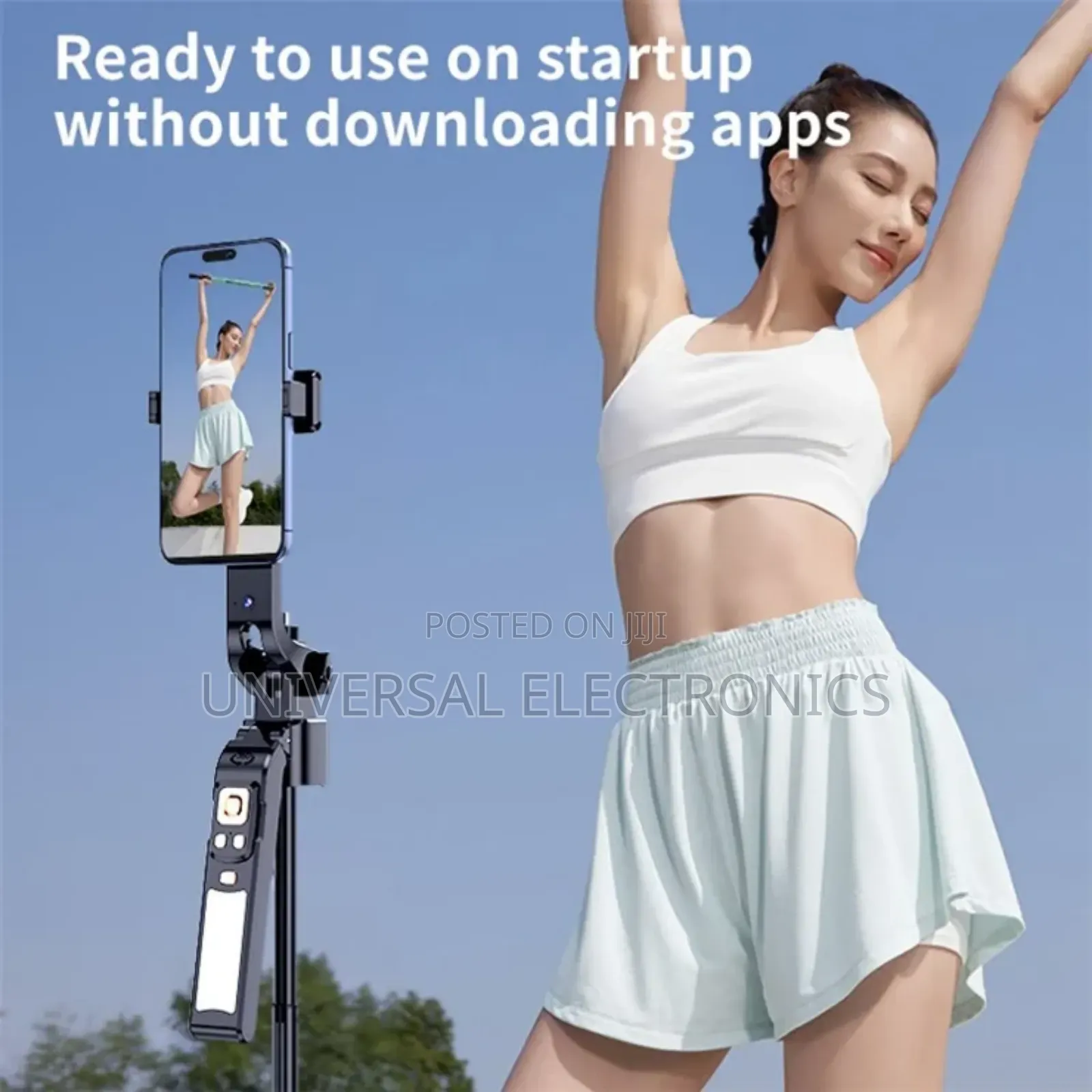Long Reach Selfie Tripod – For Smartphones Action Cameras