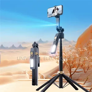 Photo - Pro Selfie Stick With Stand–Lightweight Adjustable Height