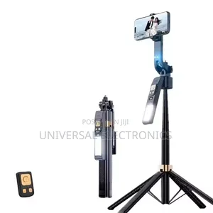 Tripod + Selfie Stick in One( Great for Wide and Tall Shots)