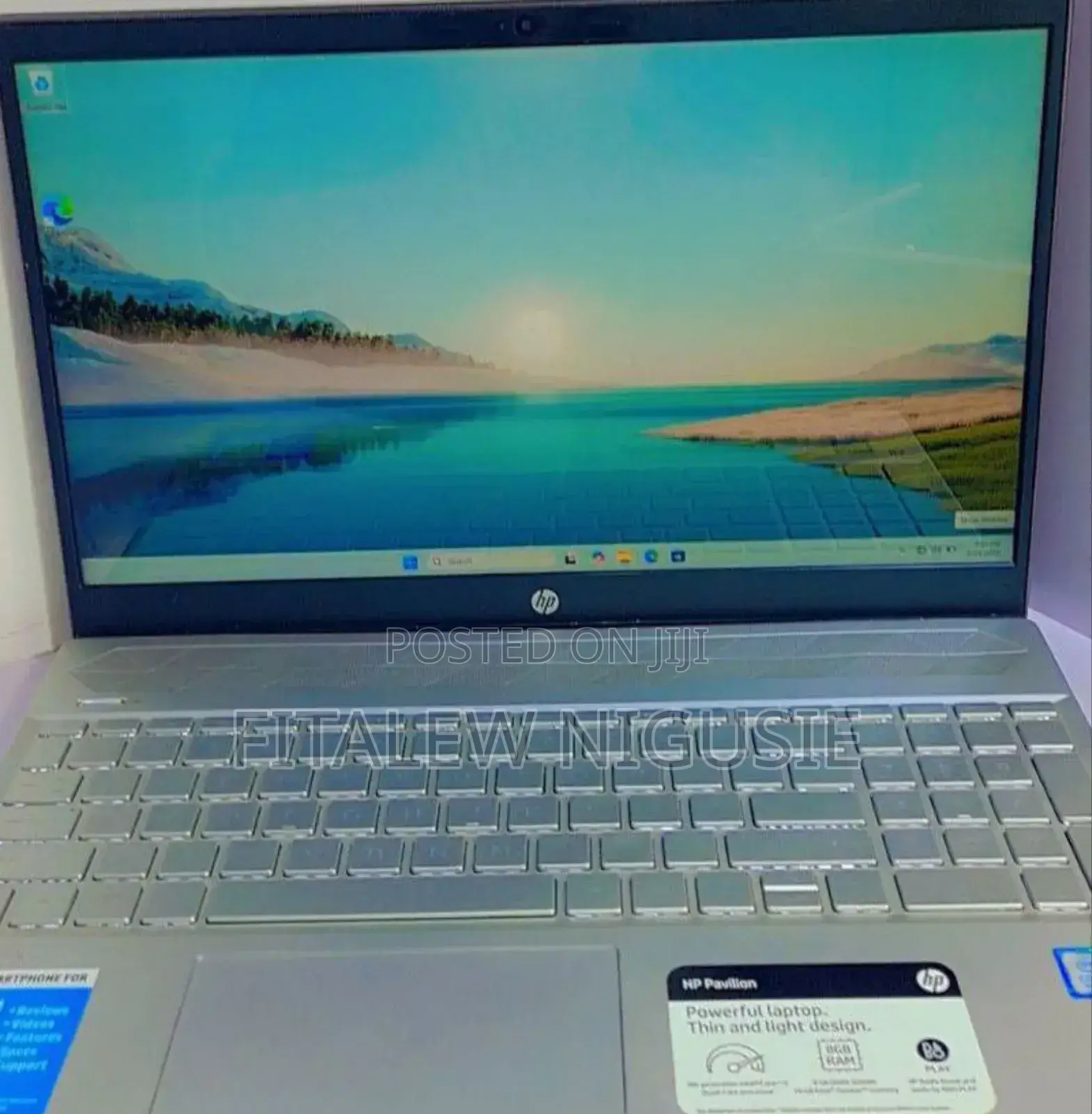 New Laptop HP Pavilion 15 8GB Intel Core I7 SSD 256GB