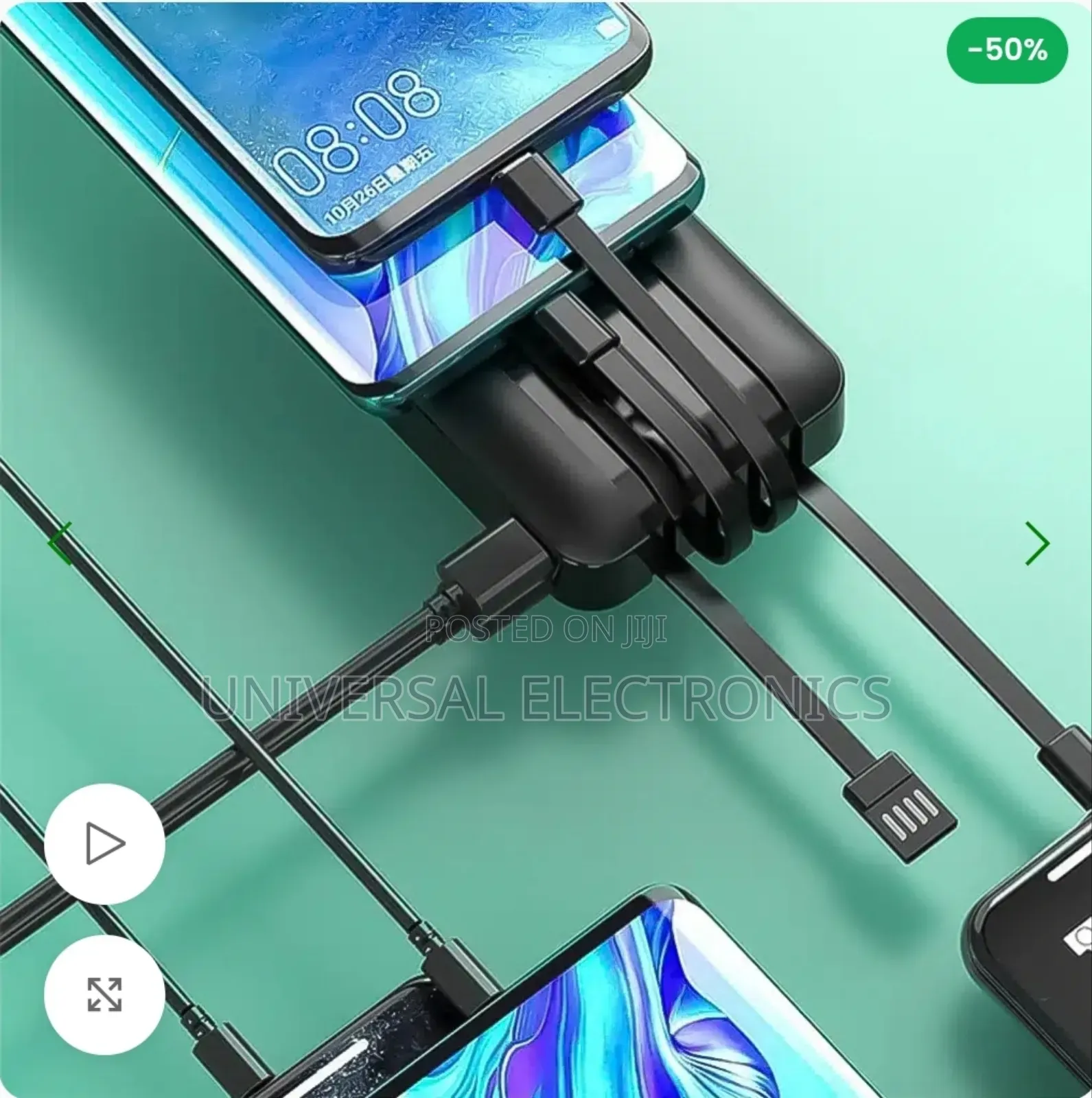 Your Mobile Lifeline – 20kmah Power Bank With Led Display