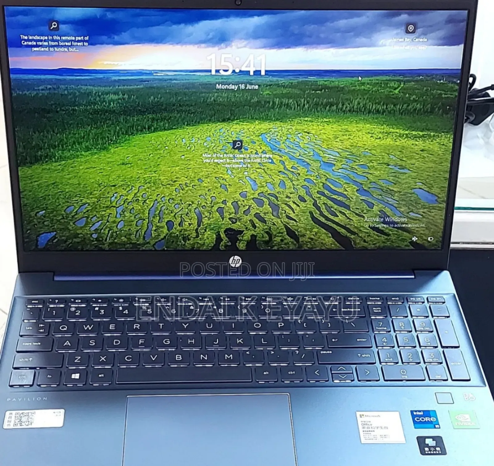 New Laptop HP 16GB Intel Core I5 SSD 512GB