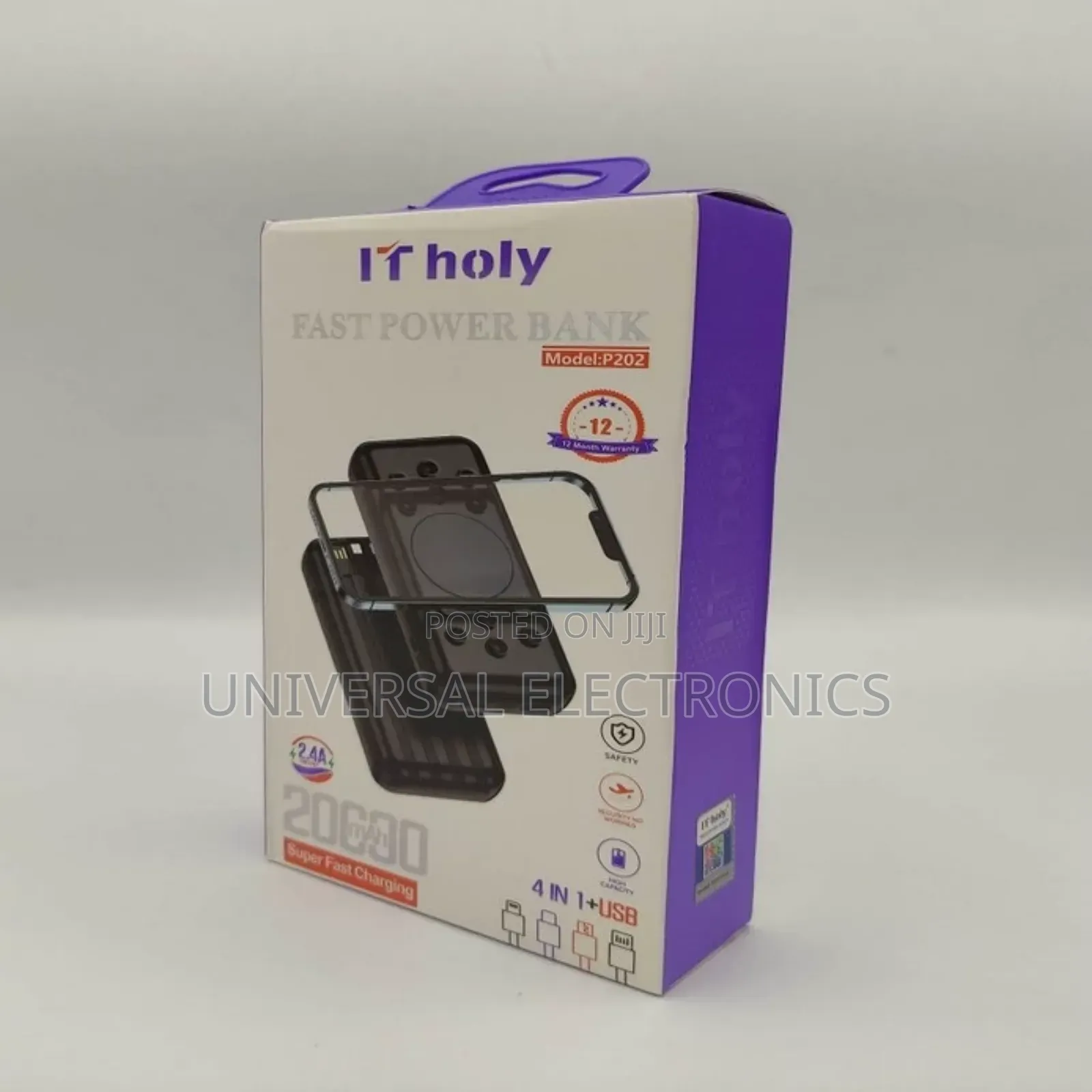 Smart 20kmah ፓወር ባንክ – High-Speed Charging Anytime