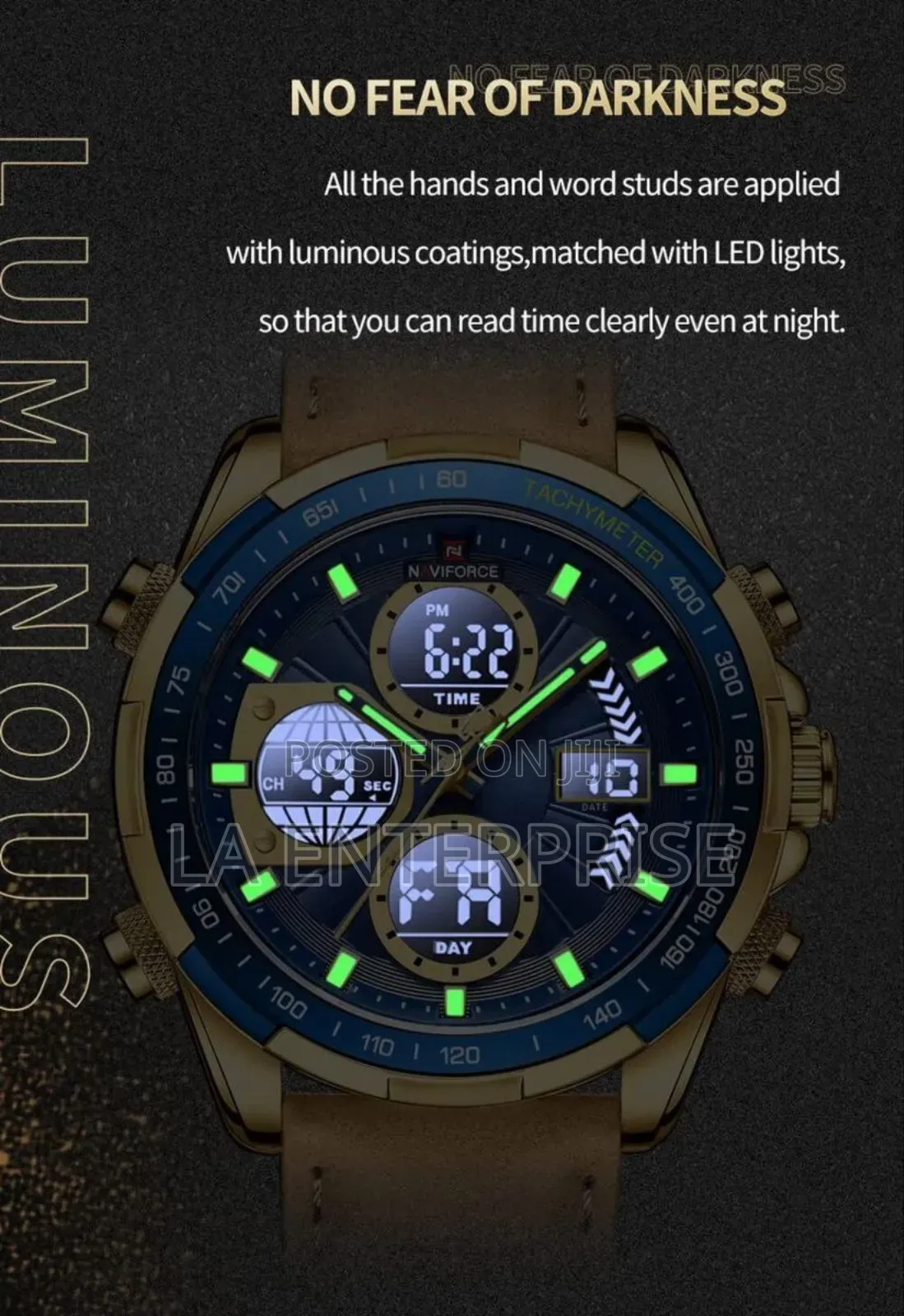 Naviforce Analog-Digital Watch
