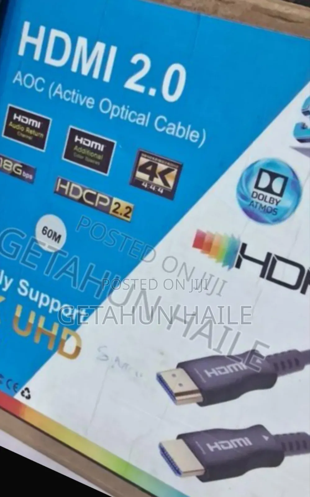 Hdmi Cable 60m (Real Hdmi Cable 60 Meter)