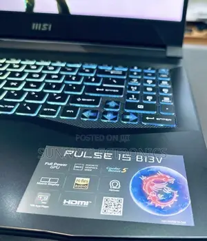 New Laptop MSI Pulse GL66 16GB Intel Core I7 SSD 1T