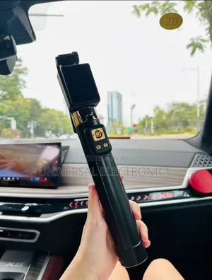 Photo - Portable Selfie Stick With Metal Finish – Compact Durable