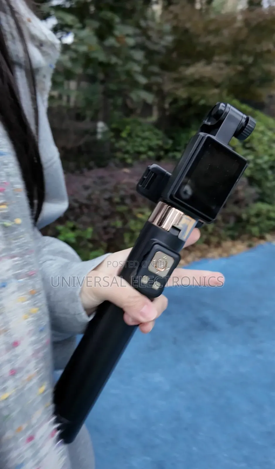 Multifunction Phone Tripod Stick( Sturdy + Foldable)