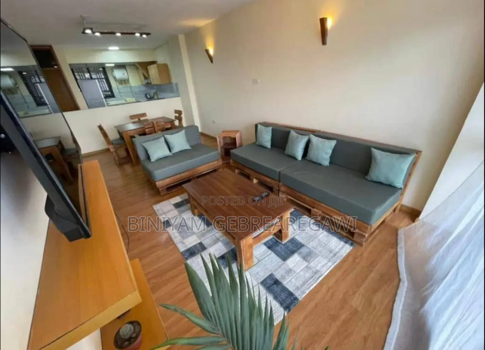 Furnished 3bdrm Apartment in Apartment, Yeka for rent