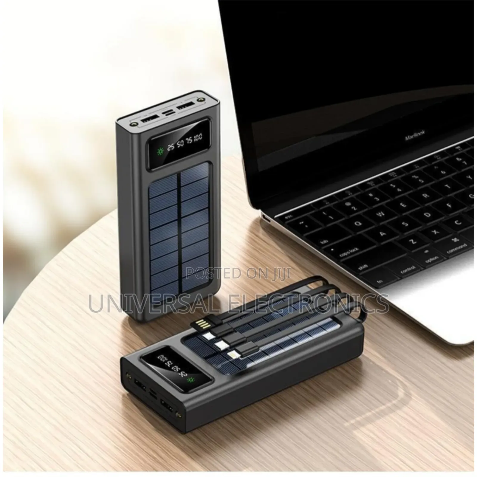 4-in-1 Solar Charging Power Bank