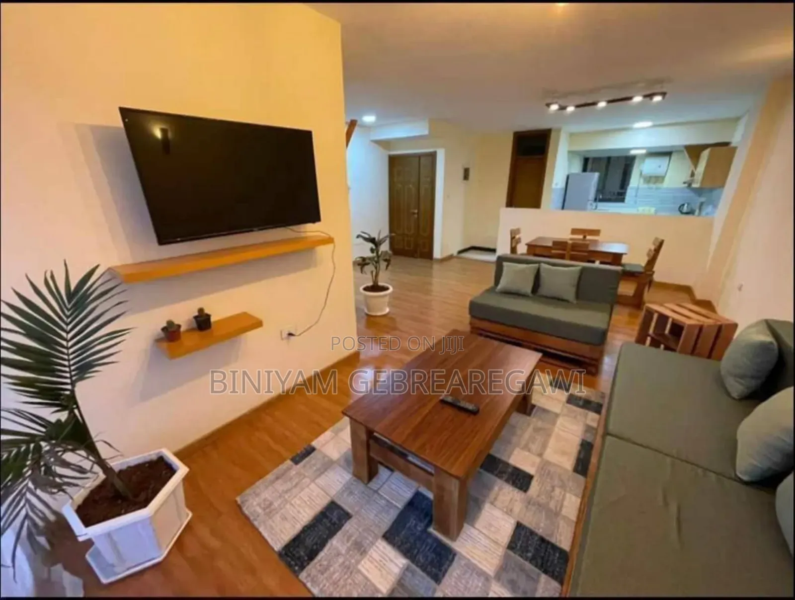 Furnished 2bdrm Apartment in Apartment, Yeka for rent