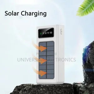 30000 Mah Multi-Port Solar Power Bank – Strong, Reliable
