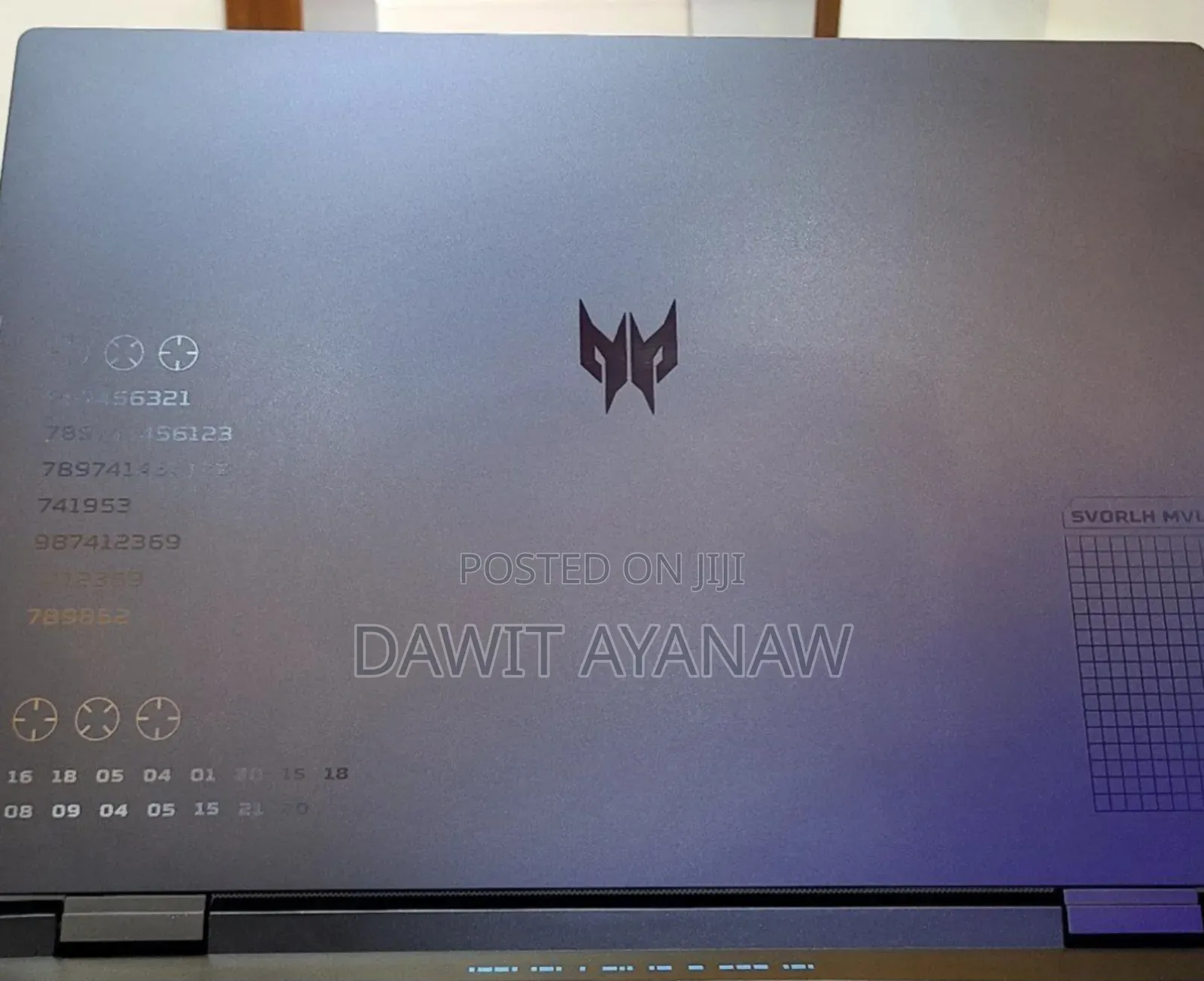 New Laptop Acer Predator Helios 300 16GB Intel Core I9 SSD 1T