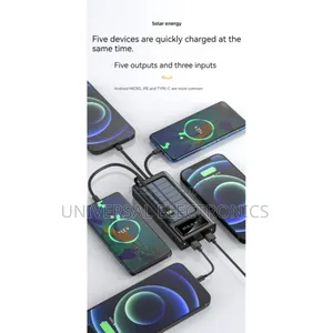 4-in-1 Solar Charging Power Bank