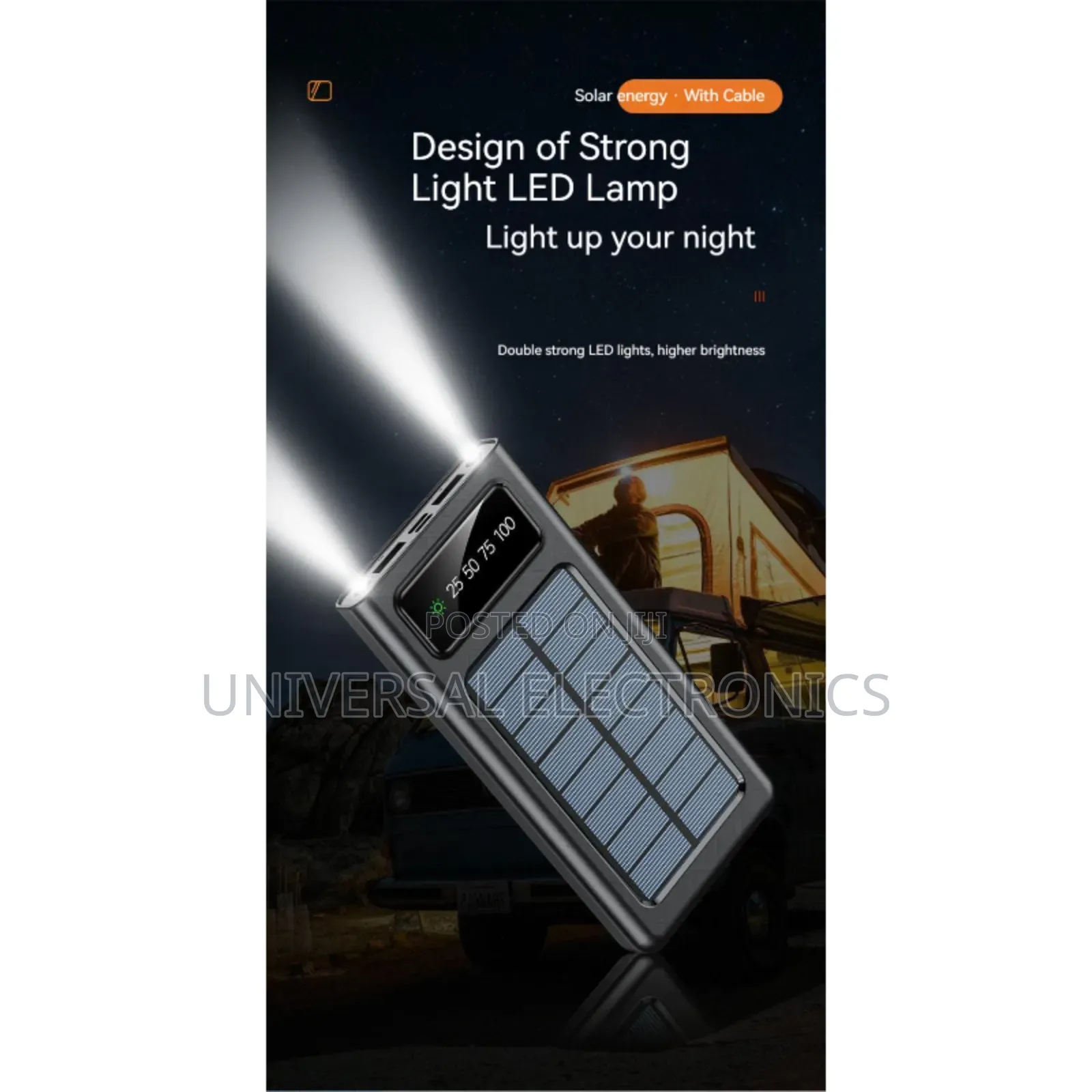 Hot Charging Power Bank(Made From Fireproof Abs Plastic)