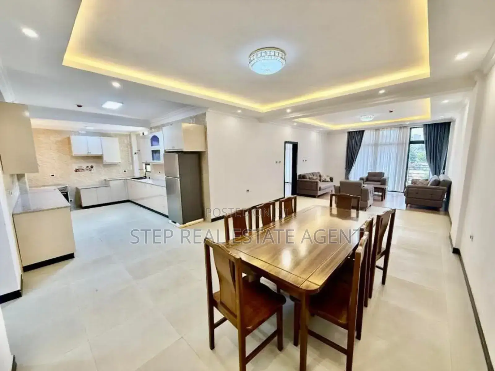 Furnished 3bdrm Apartment in Bole for rent