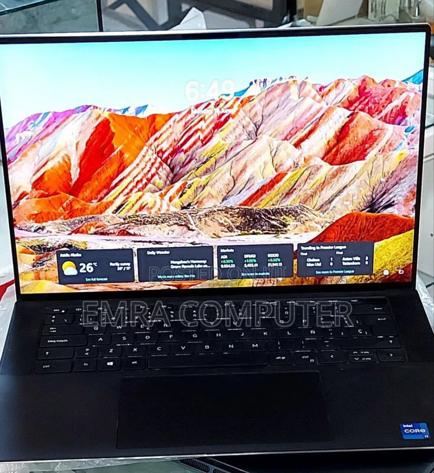 New Laptop Dell XPS 15 16GB Intel Core I7 SSD 512GB