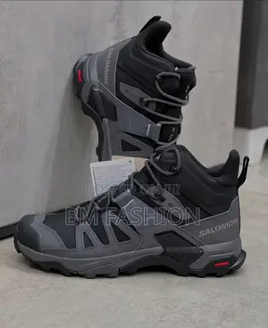 Salomon Men's X Ultra 4mid Goretex Hiking Shoe Black X Gray